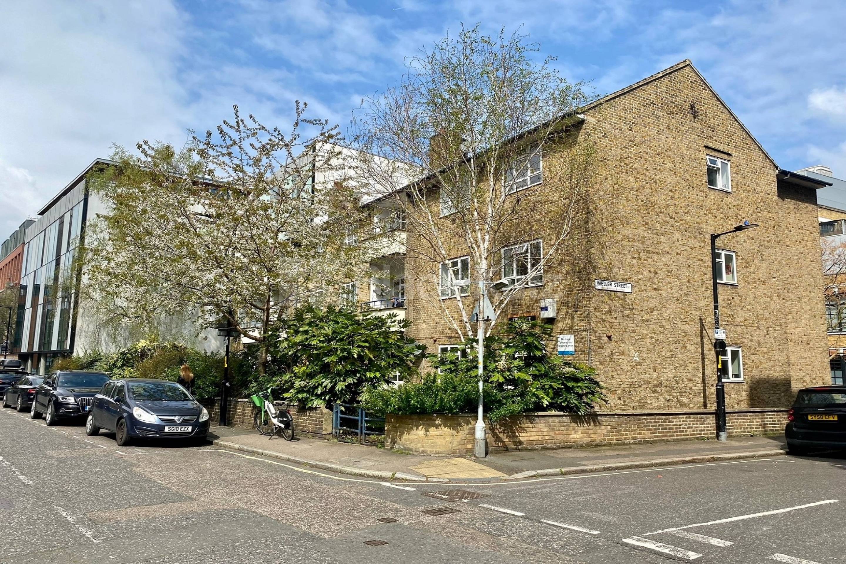Mid-Century Development moments from Borough Station  Trundle Street , Borough SE1